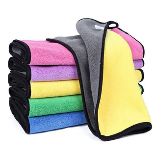 حوله دستمال نظافت خودرو و منزل میکروفایبر ۷۰ گرمی مدل 40×30