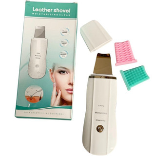 دستگاه اتو صورت با کیفیت و دکمه سیلور (ماساژور صورت، درما اف) leather shavel