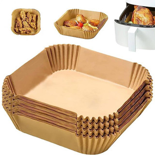 کاغذ روغنی هواپز مربعی طلق دار (قطر ۲۰cm و ۱۰۰ عددی) کیفیت بالا
